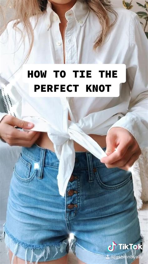 how to tie blouse knot.